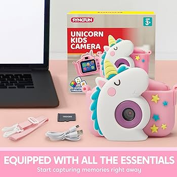 yunn⭐︎kids LIFE Amazon.com: SYNCFUN Kids Camera, Birthday Gifts for Girls 3